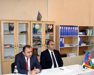 Daşkəsən Rayon İcra Hakimiyyətinin başçısı Orxan Abbasov 10.12.2025-ci il tarixdə Yuxarı Daşkəsən qəsəbəsində vətəndaşların səyyar qəbulunu keçirib