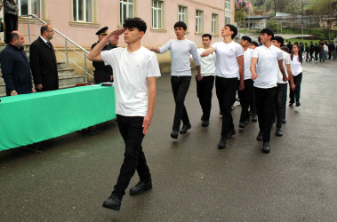 “Şahin” hərbi-idman oyununun Daşkəsən rayon mərhələsi başa çatıb