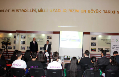 Daşkəsəndə “Neftçilər yeni dövrün yaşıl enerji mühəndisləri kimi” layihəsi çərçivəsində tədbir keçirilib