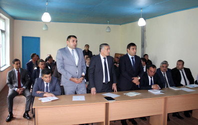 Daşkəsən Rayon İcra Hakimiyyətinin başçısı Orxan Abbasov 07.07.2026-cı il tarixdə Qaraqullar kəndində vətəndaşların səyyar qəbulunu keçirib