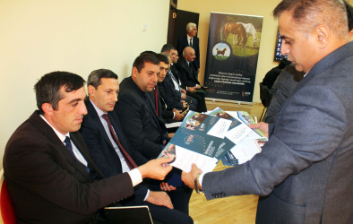 Daşkəsəndə kənd təsərrüfatı heyvanları arasında identifikasiya işlərinin təşkili ilə bağlı maarifləndirici görüş keçirilib