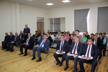 Daşkəsən Rayon İcra Hakimiyyətinin başçısı Orxan Abbasov 23.06.2026-cı il tarixdə Daşkəsən şəhər sakinlərinin növbəti səyyar qəbulunu keçirib