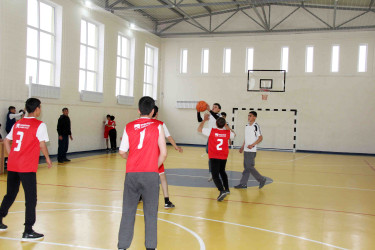 Daşkəsəndə “Konstitusiya və Suverenlik İli” çərçivəsində basketbol üzrə yeniyetmə və gənclər arasında rayon birinciliyi keçirilib