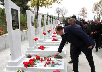Daşkəsən rayonunda Vətən müharibəsi şəhidləri Novruz İsmayılovun doğum və Şəhriyar Abdullayevin anım günləri qeyd olunub