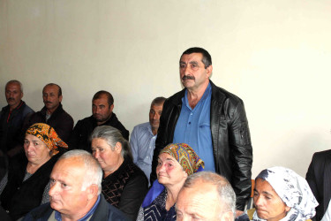Daşkəsən Rayon İcra Hakimiyyətinin başçısı Orxan Abbasov 01.09.2026-cı il tarixdə Rəsullu kəndində vətəndaşların səyyar qəbulunu keçirib
