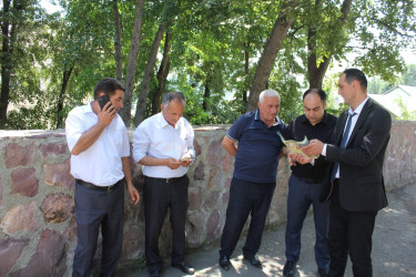 Daşkəsəndə əhalinin sosial xidmətlərlə təmin edilməsində ünvanlılığın artırılması məqsədilə mövcud sosial xidmətlər haqqında əhali arasında maarifləndirmə aparılır