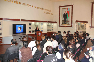 Daşkəsən rayon Heydər Əliyev Mərkəzində 27 Sentyabr – Anım Gününün beşinci ildönümünə həsr edilmiş tədbir keçirilib