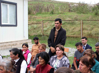 Daşkəsən Rayon İcra Hakimiyyətinin başçısı Orxan Abbasov 25.08.2026-cı il tarixdə Şahvələdli kəndində vətəndaşların növbəti səyyar qəbulunu keçirib