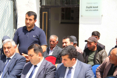 Daşkəsən Rayon İcra Hakimiyyətinin başçısı Orxan Abbasov 18.06.2025-ci il tarixdə Zəylik və Quytul kəndləri sakinlərinin səyyar qəbulunu keçirib