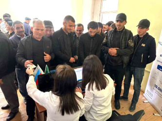 Daşkəsən rayonunda növbəti əmək yarmarkası keçirilib
