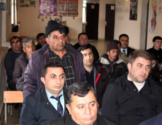 Daşkəsən Rayon İcra Hakimiyyətinin başçısı Orxan Abbasov 21.04.2026-cı il tarixdə Əhmədli kəndində vətəndaşların növbəti səyyar qəbulunu keçirib