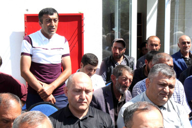 Daşkəsən Rayon İcra Hakimiyyətinin başçısı Orxan Abbasov 18.08.2026-cı il tarixdə Zəylik kəndində vətəndaşların növbəti səyyar qəbulunu keçirib
