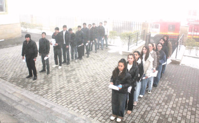 Daşkəsəndə 11 illik təhsil səviyyəsi üzrə buraxılış imtahanı keçirilib
