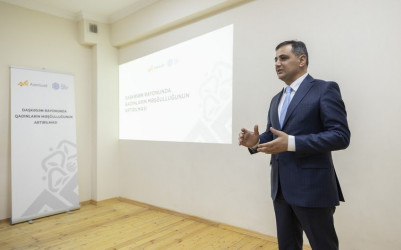 “Daşkəsəndə qadınların məşğulluğunun artırılması” layihəsi çərçivəsində növbəti maarifləndirici seminar təşkil edilib