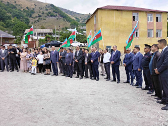 Aşağı Daşkəsən kəndində əhalinin içməli su təminatının yaxşılaşdırılması məqsədilə yeni bulaq kompleksi istifadəyə verilib