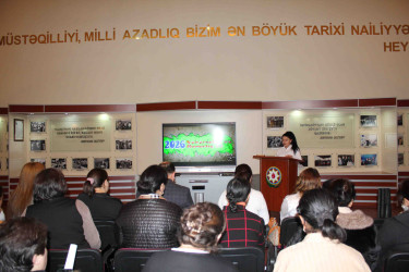 Daşkəsəndə “Şəhərsalma və Memarlıq İli” çərçivəsində  “Azərbaycan xalqının Ümummilli Lideri Heydər Əliyevin rəhbərliyi dövründə Azərbaycanda şəhərsalma siyasətinin formalaşması və davamlı inkişaf modeli” mövzusunda seminar keçirilib