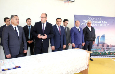 Daşkəsəndə "Şəhərslama və Memarlıq İli"nə həsr olunan rayonun idarə, müəssisə və təşkilatları arasında stolüstü tennis turniri keçirilib