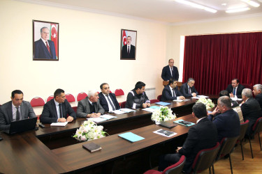 16.10.2025-ci il tarixdə Daşkəsən Rayon İcra Hakimiyyəti başçısı yanında Şuranın növbəti iclası keçirilib