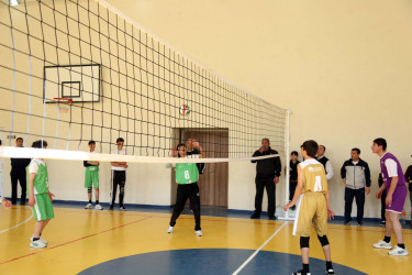 Daşkəsən şəhidlərinin xatirəsinə həsr olunan rayonun ümumtəhsil məktəbləri arasında voleybol birinciliyi keçirilib