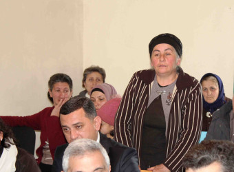 Daşkəsən Rayon İcra Hakimiyyətinin başçısı Orxan Abbasov 17.02.2026-cı il tarixdə Güneykənd kəndində vətəndaşların növbəti səyyar qəbulunu keçirib