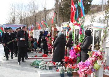 Daşkəsən rayonunda 20 Yanvar – Ümumxalq Hüzn Günü ehtiramla qeyd olunub