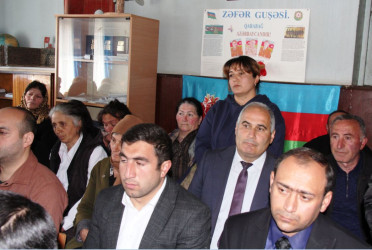 Daşkəsən Rayon İcra Hakimiyyətinin başçısı Orxan Abbasov 09.04.2025-ci il tarixdə Zağalı kəndində vətəndaşların növbəti səyyar qəbulunu keçirib