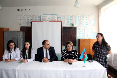 Daşkəsəndə "Konstitusiya və Suverenlik İli" çərçivəsində məişət zorakılığı ilə mübarizə mövzusunda növbəti maarifləndirmə keçirilib