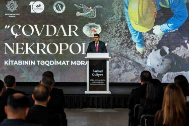 “Çovdar nekropolu” kitabı ictimaiyyətə təqdim edilib
