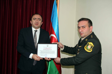 Daşkəsən rayonunda Səfərbərlik və Hərbi Xidmətə Çağırış üzrə Dövlət Xidmətinin yaradılmasının 14-cü ildönümü qeyd olunub