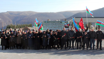 Daşkəsənli Vətən müharibəsi şəhidləri Röyal Verdiyevin, Məhəmməd Abdullayevin, Elnur Bağırovun və Orxan Cəfərlinin şəhadətlərinin beşinci ildönümləri qeyd olunub
