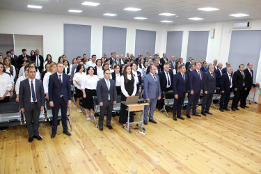 Daşkəsəndə təhsil işçilərinin ənənəvi sentyabr konfransı keçirilib