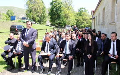 Daşkəsən Rayon İcra Hakimiyyətinin başçısı Orxan Abbasov 21.05.2025-ci il tarixdə Muşavaq kəndində vətəndaşların səyyar qəbulunu keçirib