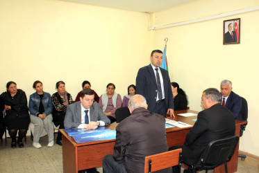 Daşkəsən rayonunun Quşçu kəndində əmlak sığortası üzrə maarifləndirmə aparılıb