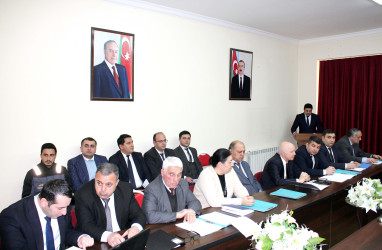 11.03.2026-cı il tarixdə Daşkəsən Rayon İcra Hakimiyyəti başçısı yanında Şuranın növbəti iclası keçirilib