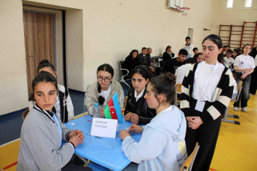 Daşkəsən rayonunun ümumtəhsil məktəbləri arasında Ümummilli Lider Heydər Əliyevin anadan olmasının 103-cü ildönümünə həsr olunan bilik yarış keçirilib