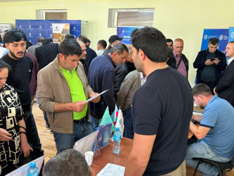 Daşkəsən rayonunda növbəti əmək yarmarkası keçirilib