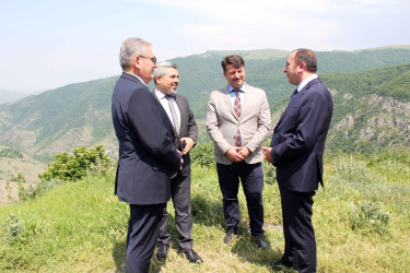Daşkəsəndə TİKA-nın icra etdiyi layihəyə baxış keçirilib