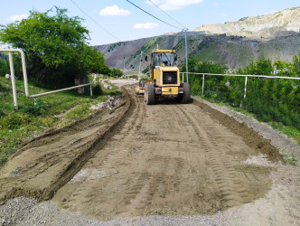 Daşkəsən şəhər Mədənçilər yaşayış sahəsi sakinlərinin yolla bağlı müraciətləri müsbət həll edilib