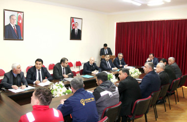 11.02.2026-cı il tarixdə Daşkəsən Rayon İcra Hakimiyyəti başçısı yanında Şuranın növbəti iclası keçirilib