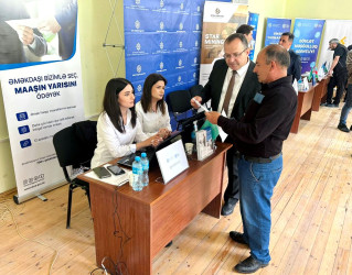 Daşkəsən rayonunda növbəti əmək yarmarkası keçirilib