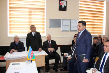 Daşkəsən Rayon İcra Hakimiyyətinin başçısı Orxan Abbasov 10.12.2025-ci il tarixdə Yuxarı Daşkəsən qəsəbəsində vətəndaşların səyyar qəbulunu keçirib