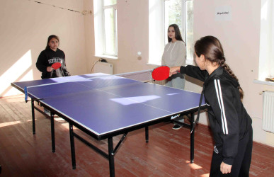 Daşkəsəndə "Konstitusiya və Suverenlik İli"nə həsr olunmuş stolüstü tennis birinciliyi keçirilib