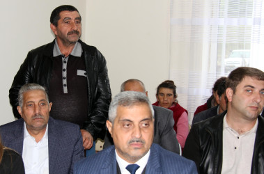 Daşkəsən Rayon İcra Hakimiyyətinin başçısı Orxan Abbasov 17.09.2025-ci il tarixdə Təzəkənd kəndində vətəndaşların səyyar qəbulunu keçirib