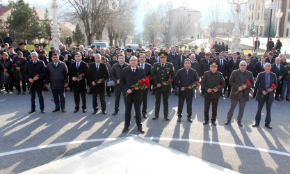 Ümummilli Lider Heydər Əliyevin anım günü Daşkəsən rayonunda ehtiramla qeyd edilib
