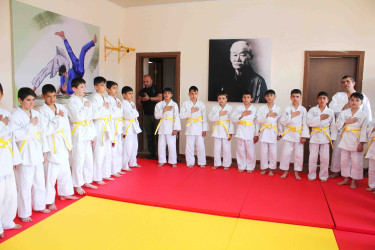 Daşkəsən rayonunda yeni cüdo zalı fəaliyyətə başlayıb