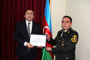 Daşkəsən rayonunda Səfərbərlik və Hərbi Xidmətə Çağırış üzrə Dövlət Xidmətinin yaradılmasının 14-cü ildönümü qeyd olunub