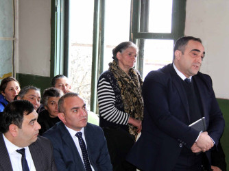 Daşkəsən Rayon İcra Hakimiyyətinin başçısı Orxan Abbasov 10.02.2026-cı il tarixdə Çanaqçı kəndində vətəndaşların səyyar qəbulunu keçirib