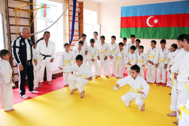 Daşkəsən rayonunda yeni cüdo zalı fəaliyyətə başlayıb