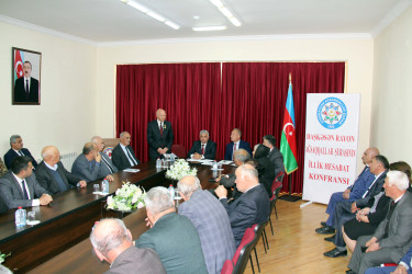 Daşkəsəndə rayon Ağsaqqallar Şurasının illik hesabat konfransı keçirilib