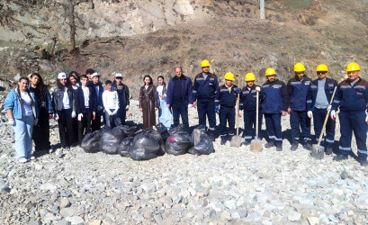 Daşkəsən rayonunun Mollahəsənli kəndində “Şəhərsalma və Memarlıq İli” çərçivəsində təmizlik aksiyası təşkil olunub